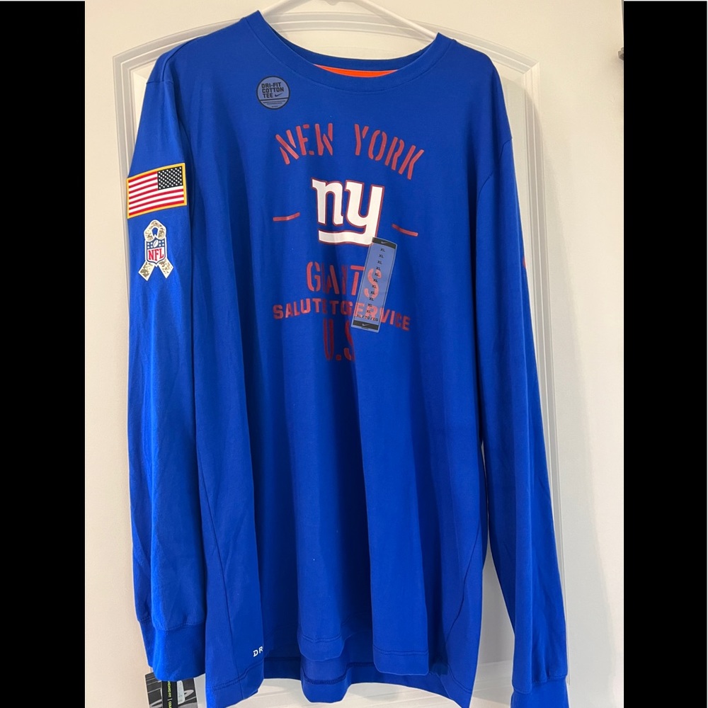 NY Giants Nike Drifit long sleeve shirt